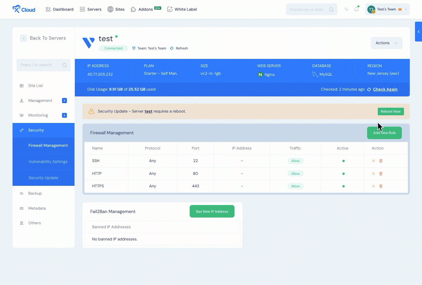 How To Easily Configure Firewall Management With xCloud Hosting