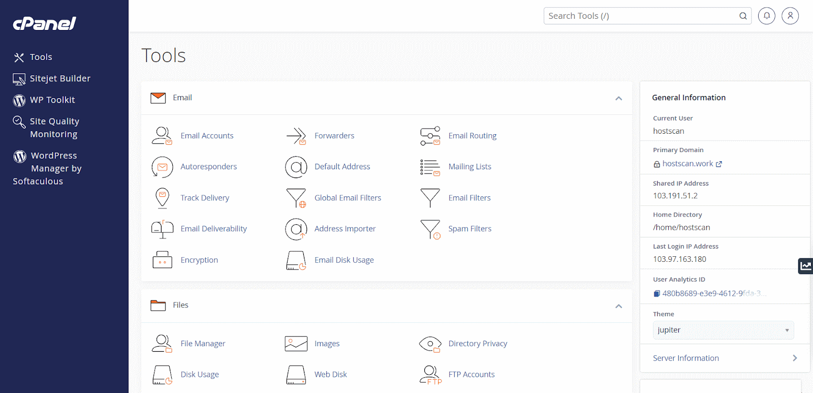 migrate sites from cPanel