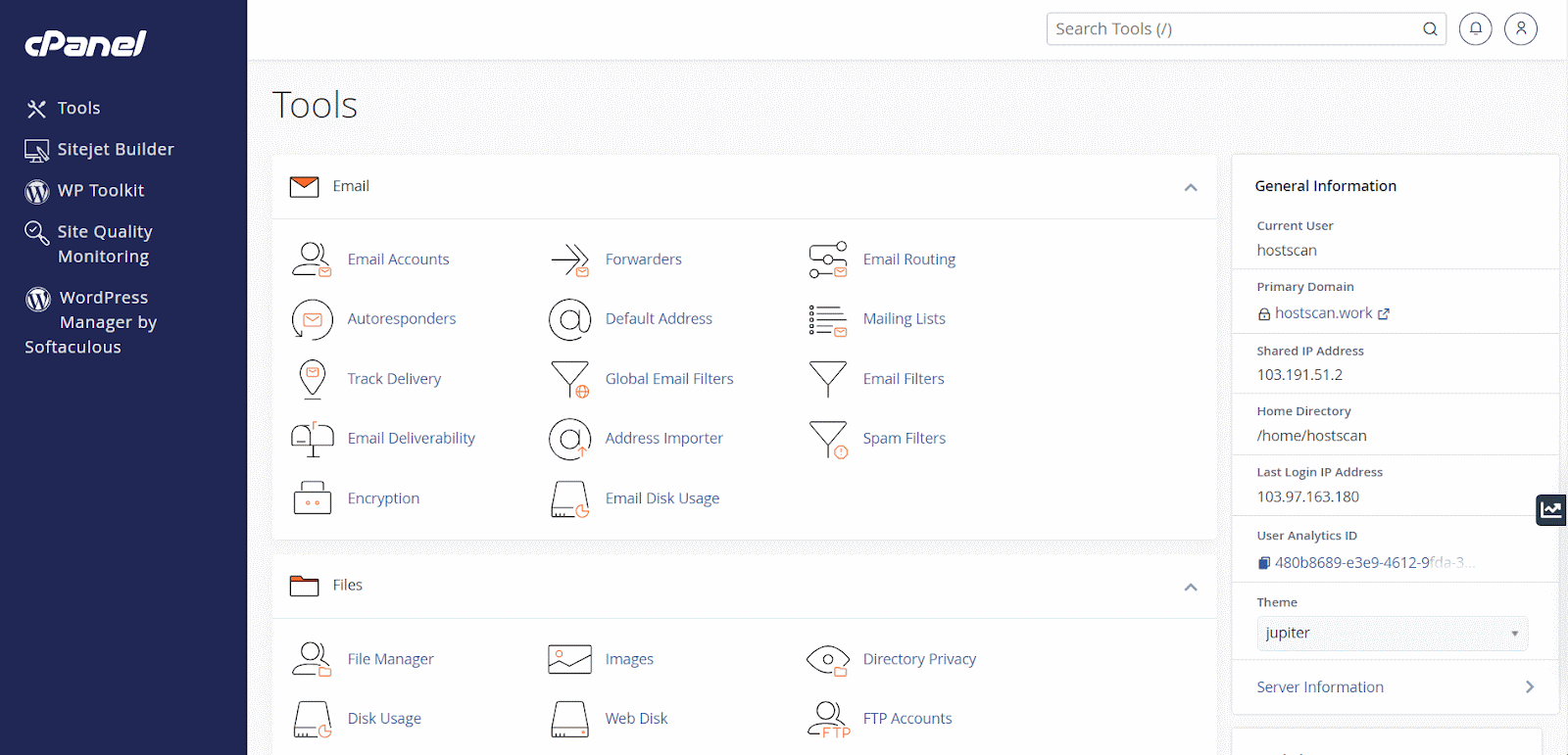 migrate sites from cPanel