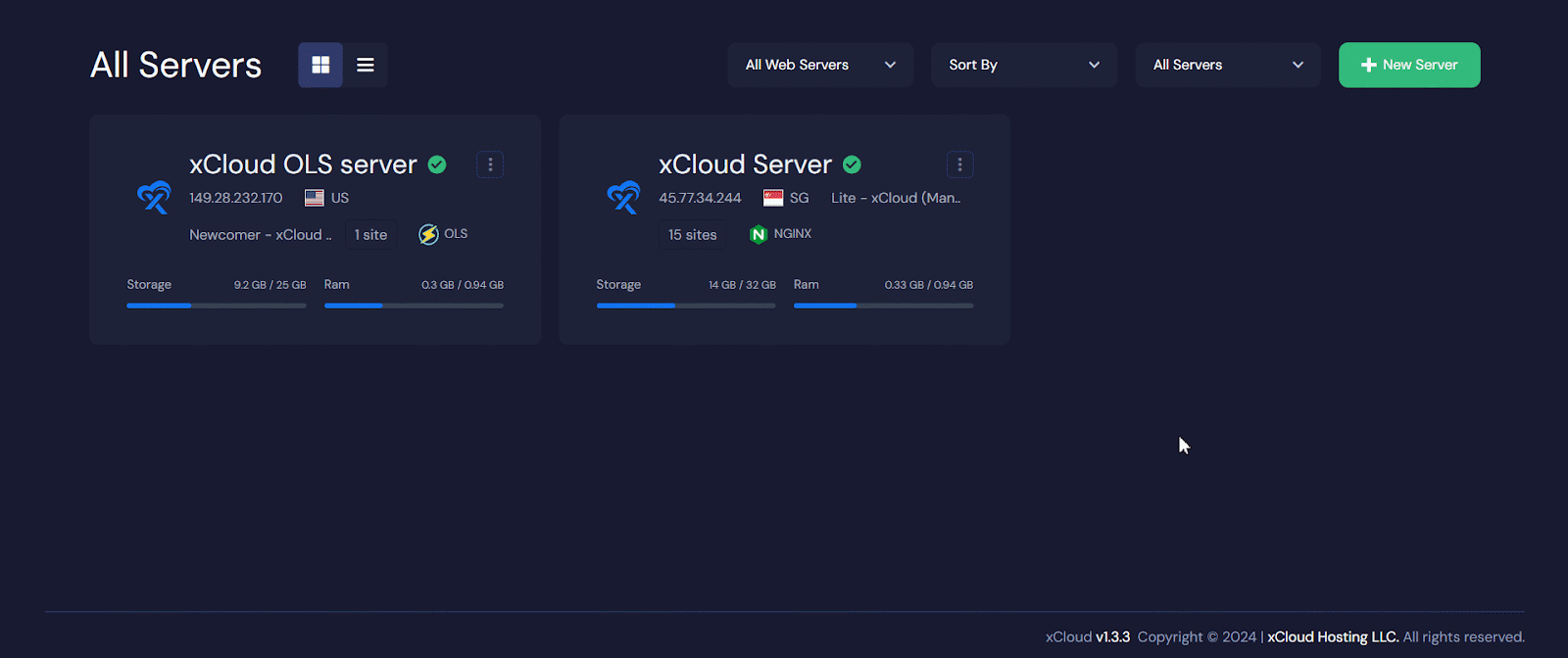migrate sites from cPanel