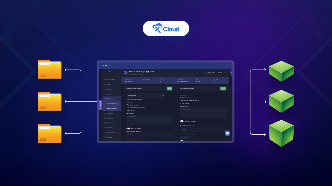 How To Easily Manage Storage Providers & Backups With xCloud