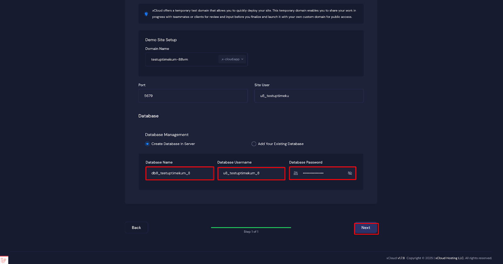 Deploy Uptime Kuma with xCloud