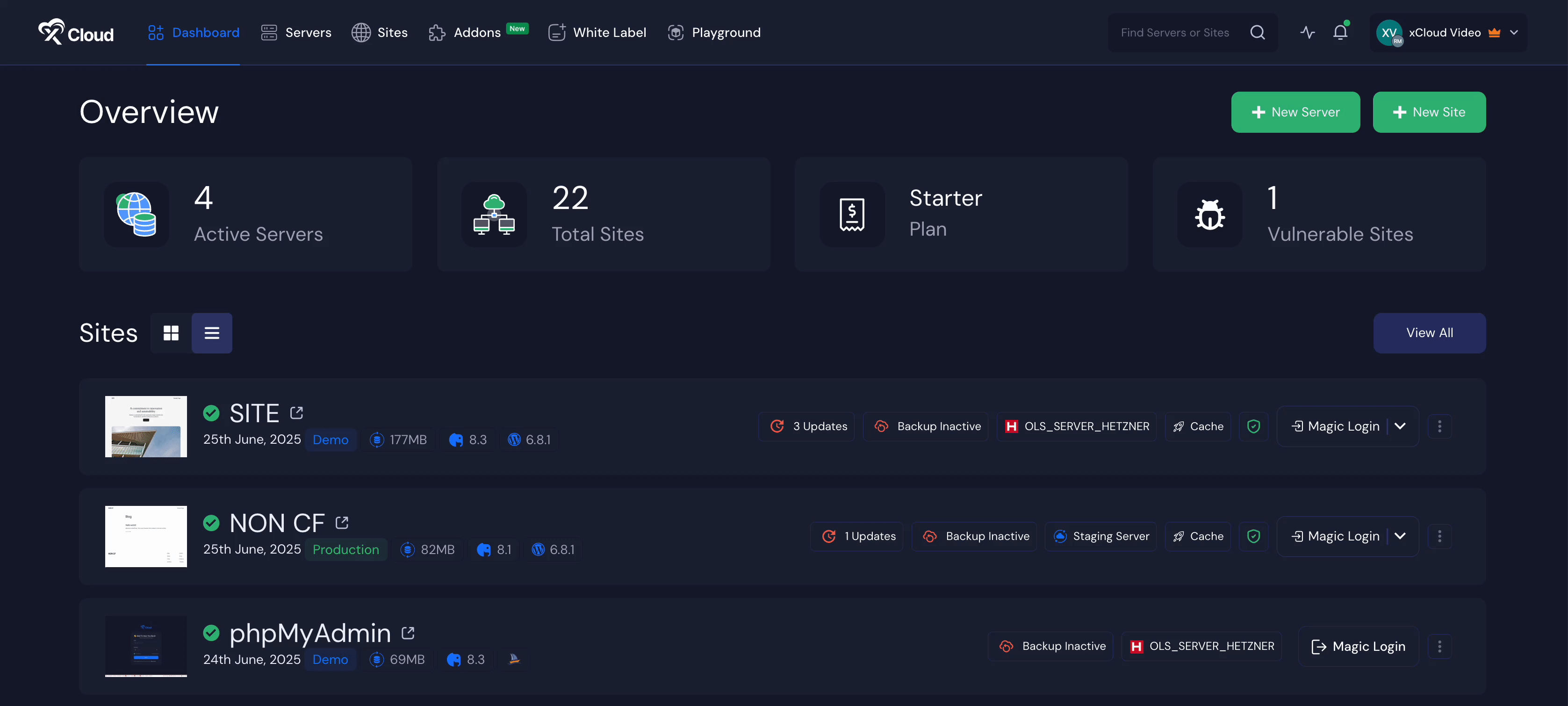 xCloud MailBox Addon