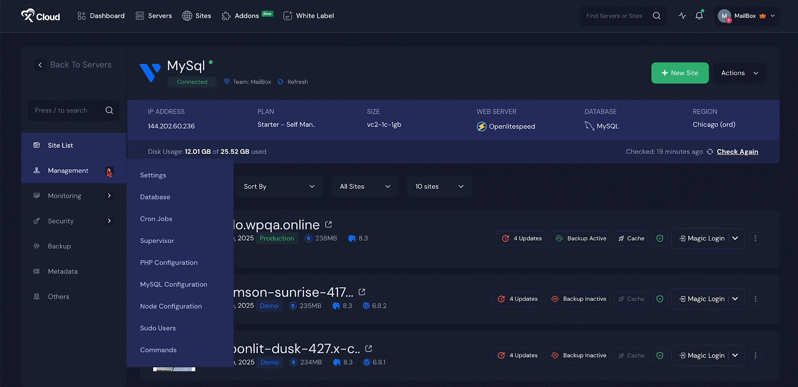 Configure MySQL and MariaDB