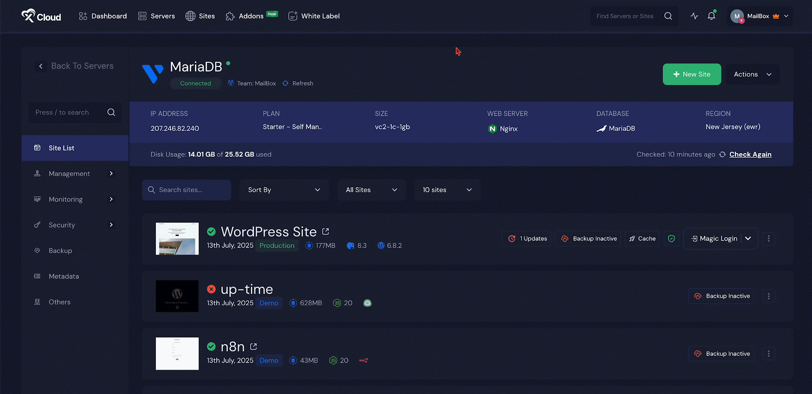 Configure MySQL and MariaDB