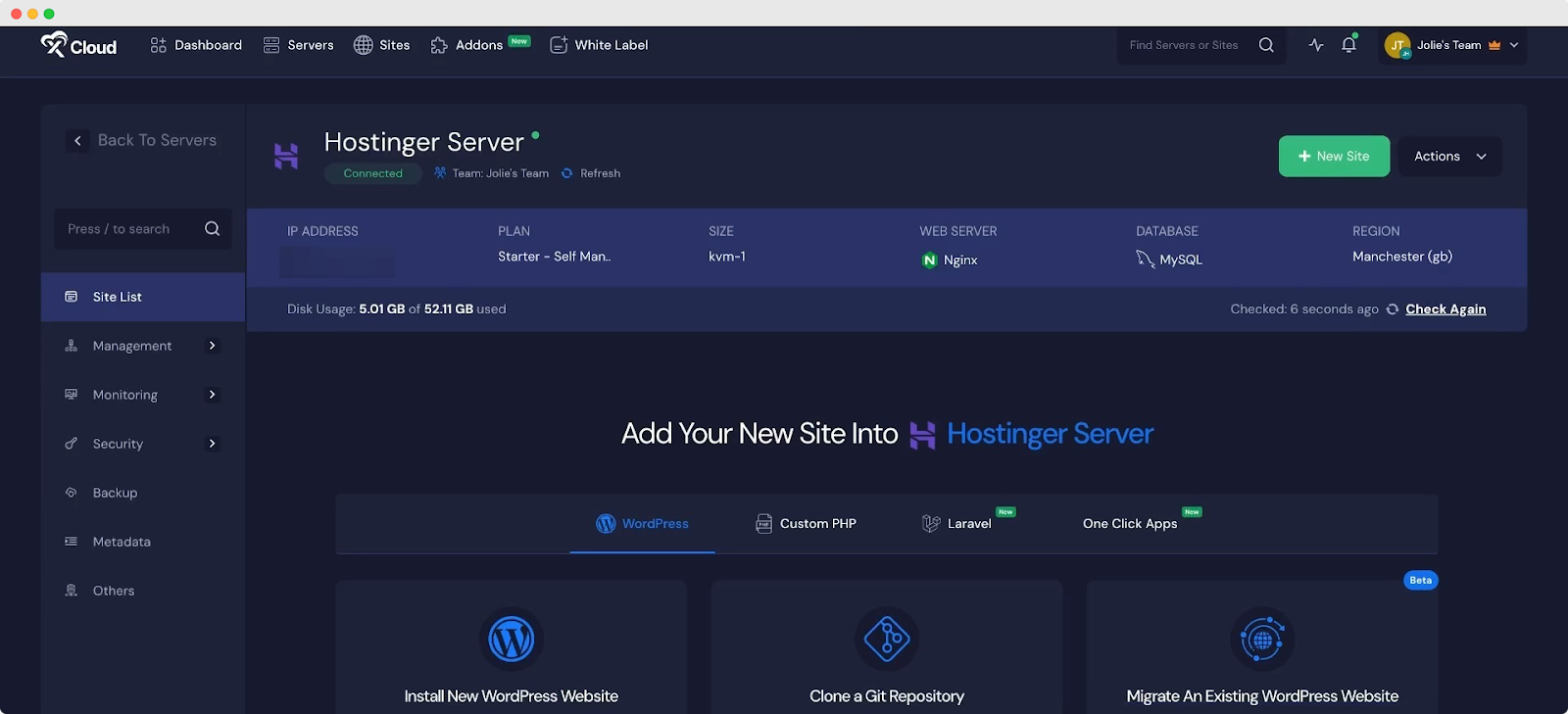 Set Up Hostinger  Server