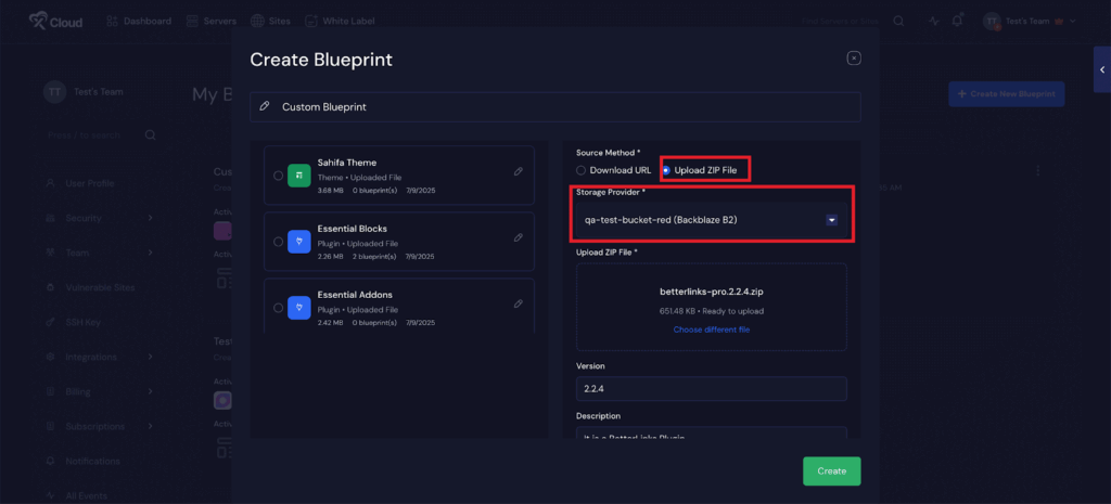 Create a Custom Blueprint 