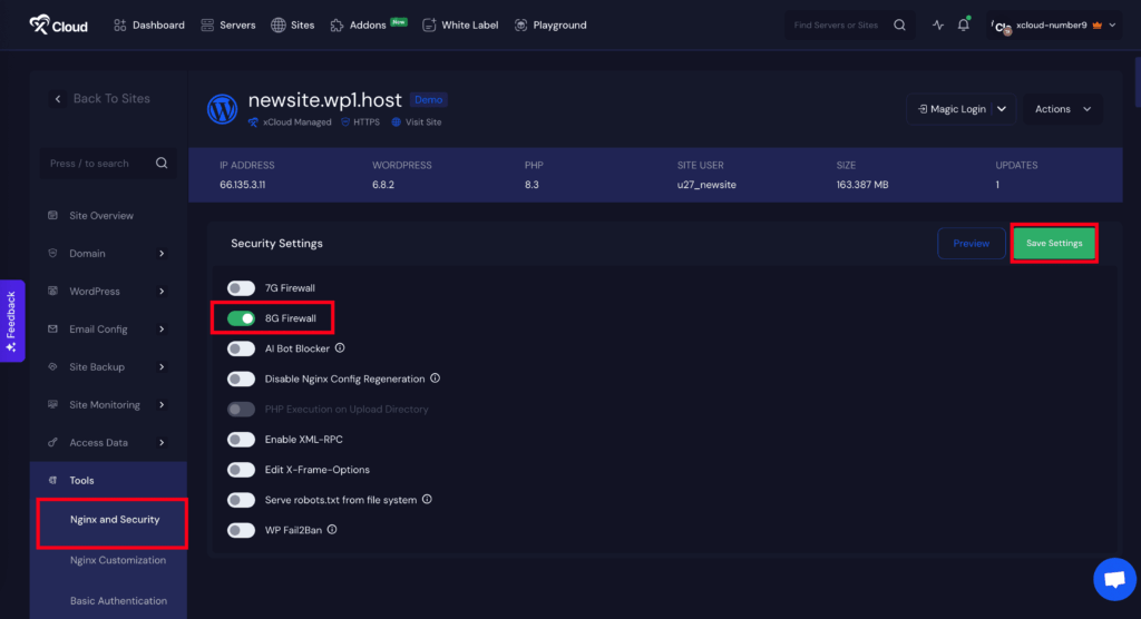 Whitelist 7G and 8G WAF Rules 