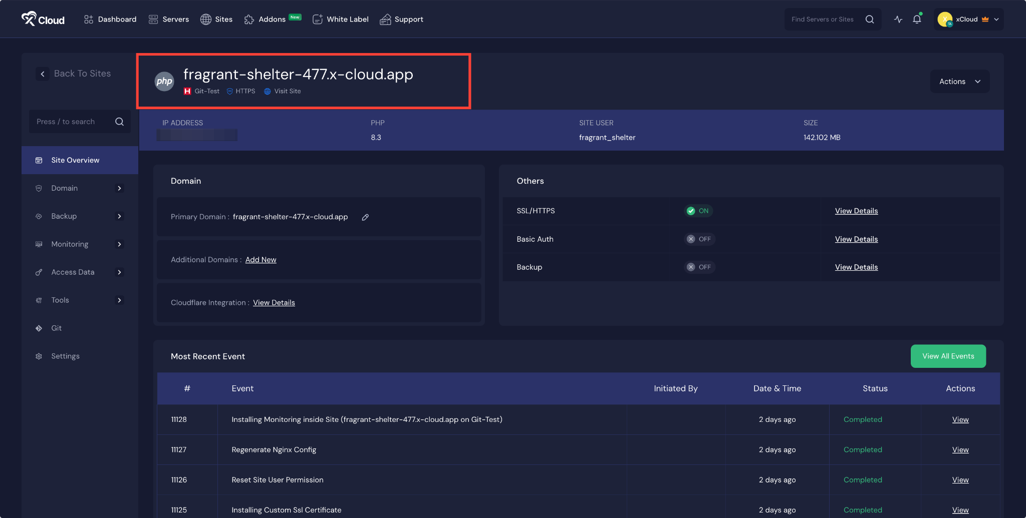Integrate a Git Provider