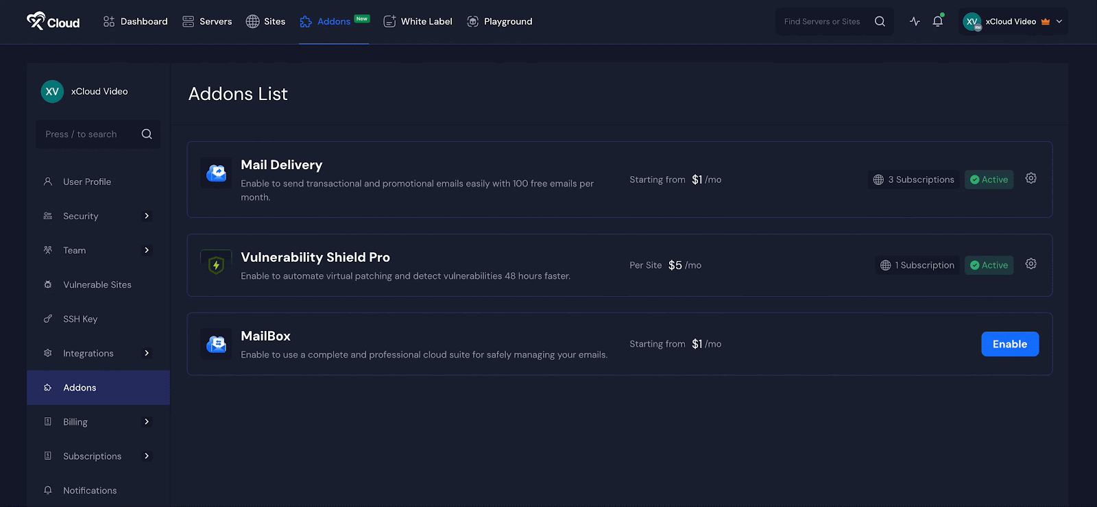 Domain Email Address